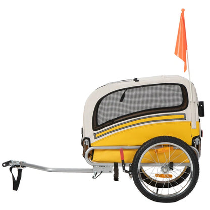 Aobei 2-In-1 Dog Bicycle Trailer, Dog Stroller, and Dog Jogging Stroller